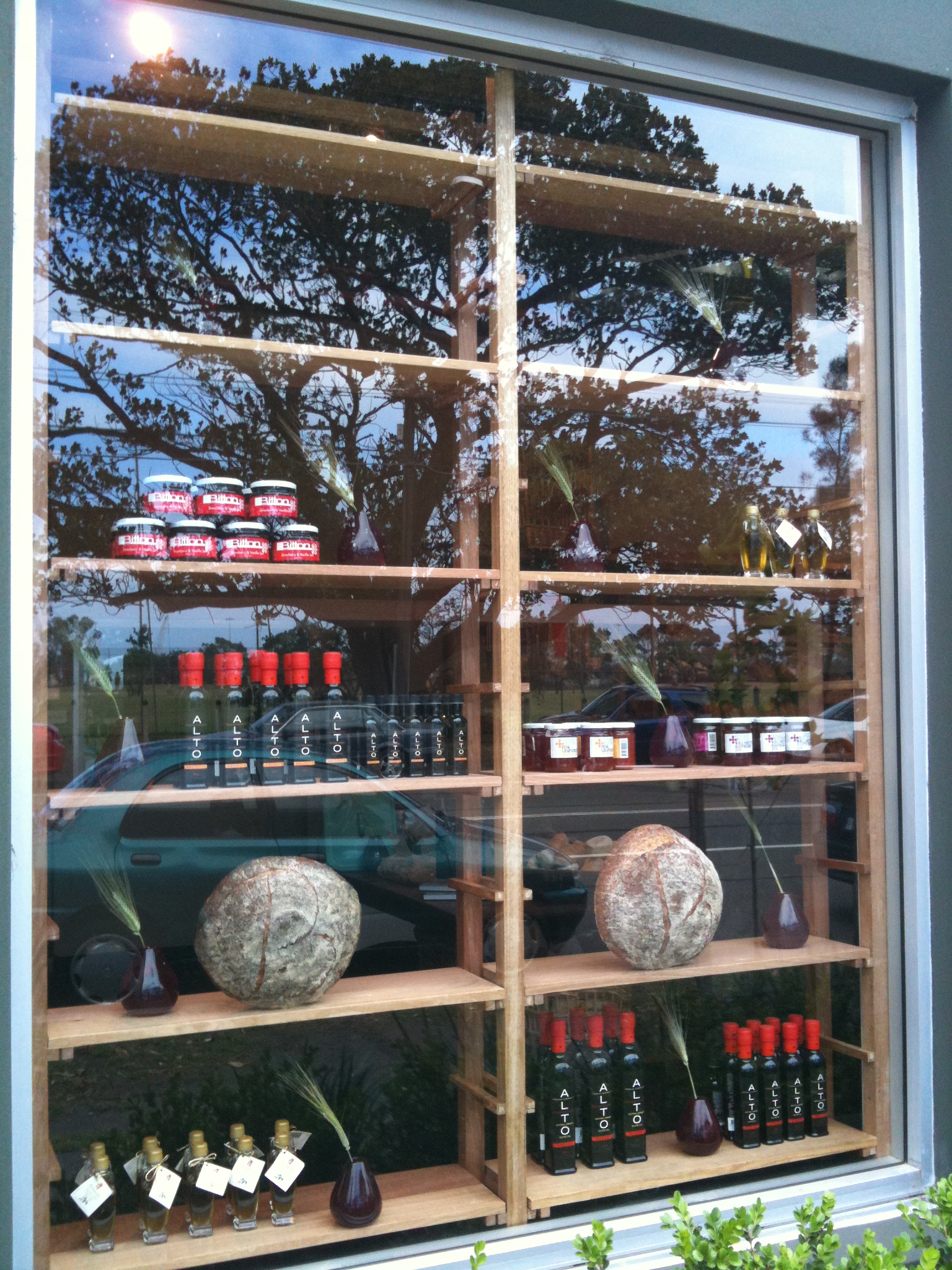 window shelf display